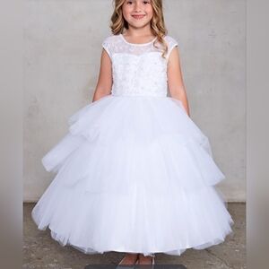 Flower Girl gress TIP TOP KIDS STYLE #5791 size 8